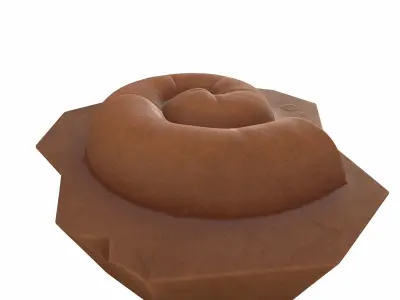 Fossil Ammonite 3D model