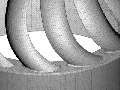 Aluminium Roof Air Ventilator 3D model