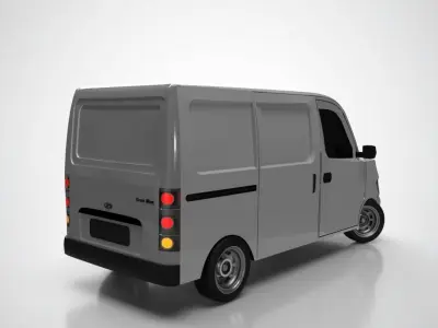 VAN - light commercial vehicles van 3D MODEL 3D model