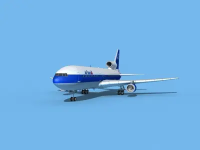 Lockheed L-1011 TriStar Air Transat 1 3D model