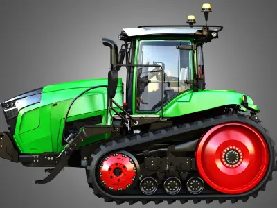 Fendt - MT900 Tractor 3D model