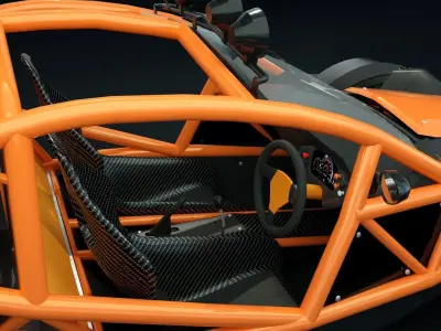  Ariel Nomad Buggy Car 3D model