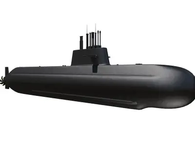 KSS-III Jangbogo 3D model