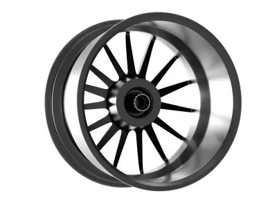 HRE SeriesP1 P103  center lock Low-poly 3D model