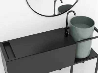 Bathroom furniture Free 3D model get