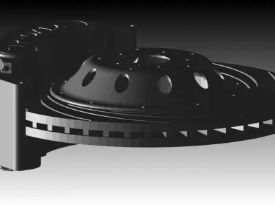 Brake Disc TAR OX12 3D model