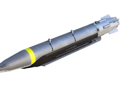 GBU-39 Small Diameter Bomb Low-poly 3D model