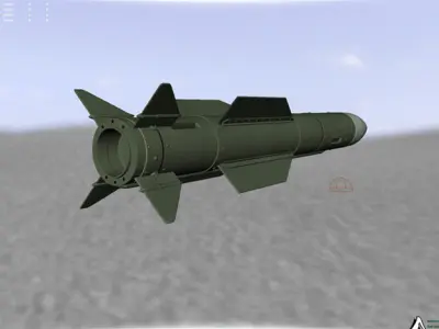 Rocket RVV-BD 3D model