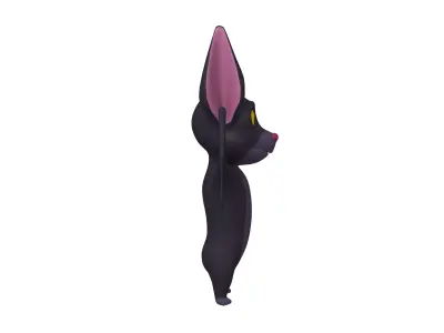 Bat Cartoon 3D model
