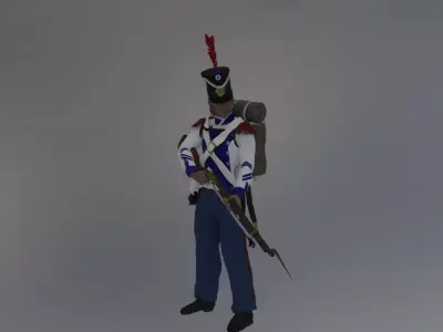 Westphalian Infantry 3D model