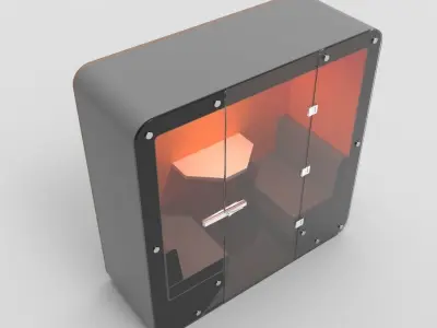 Meeting Pod 3D model