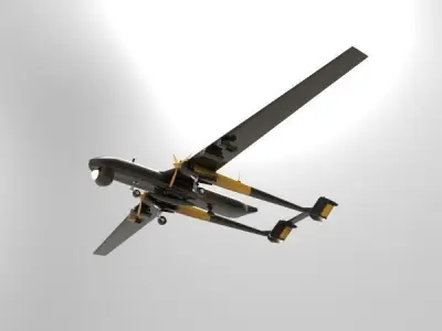 ANKA 2 UAV 3D model