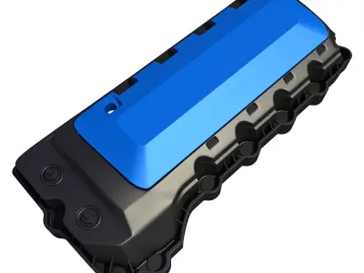 Blue Engine 3D Cover 3D model