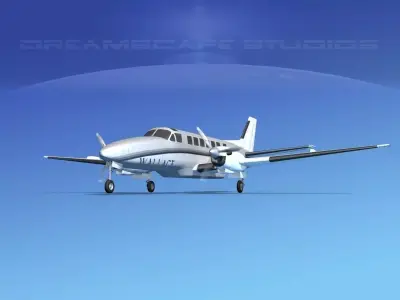 Beechcraft B99 Wallace 3D model