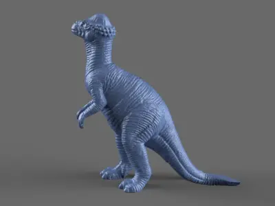 Pachycephalosaurus Dinosaur 3d scan toy 3D model