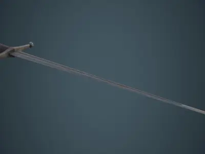 Longsword 2B Low-poly 3D model
