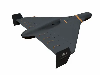 Shahed-238 UAV 3D model