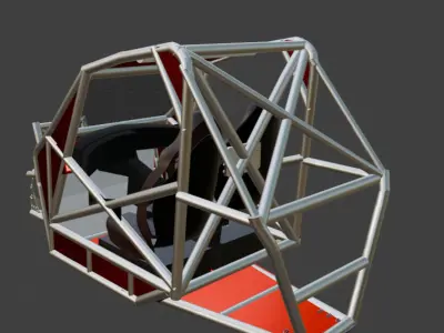  buggy frame Free 3D model