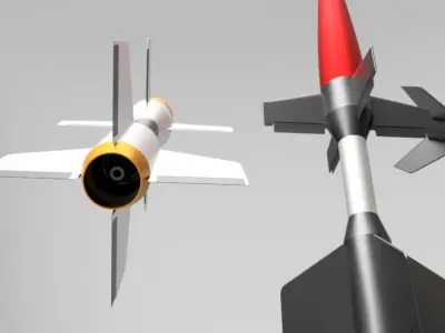 missile 12 -13 3D model