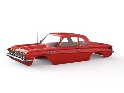 1962 buick skylark 3D print model