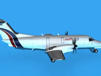 Embraer EMB120 Swift Air 3D model