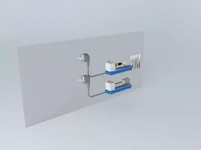 Pens Mini Lathe Fish Floats Free 3D model