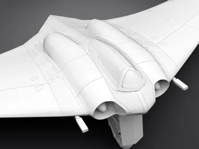 Horten Ho 229 Scale model 3D print model