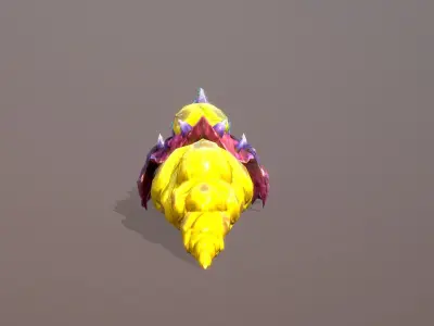 Linton 3D Animations Low-poly 3D model