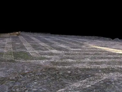 Realistic Medieval Old building house 3D model