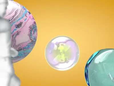 ball world Free low-poly 3D model