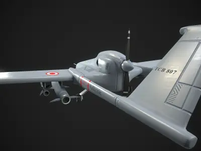 Valkyrie Low-poly 3D model