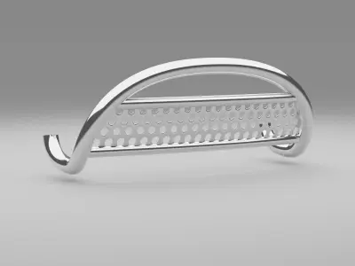 SS bumper Free 3D model