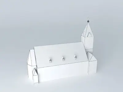 Evangelical church in Trinec Free 3D model