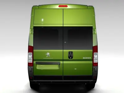 Peugeot Boxer Van L3H3 2006-2014 3D model