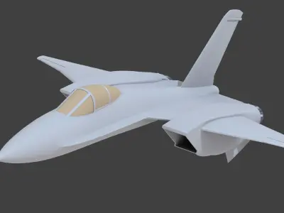 Fairchild-Republic F-15 Eagle 3D print model