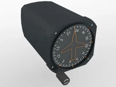 Directional Gyro 3D model