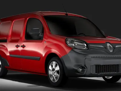 Renault Kangoo Maxi Van 2017 L3 2017 3D model