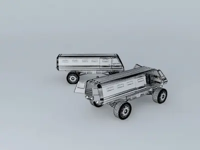 Car in progress Free 3D model