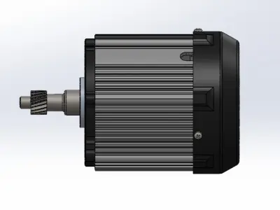 1200W Electric BLDC Motor For Boat 3D model