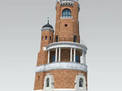 Small Monumental Tower 3D model
