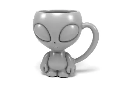 Alien Mug 2 3D print model