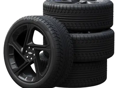 Chevrolet wheels 3D model