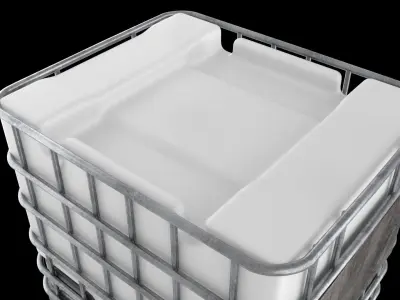 WEE Recycling Bins Plastic 3D model