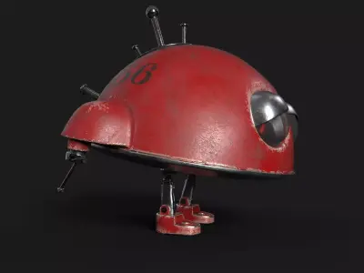 Tiny Robots 3D model