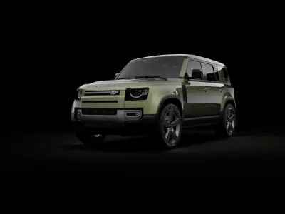 Land Rover Defender Free 3D model