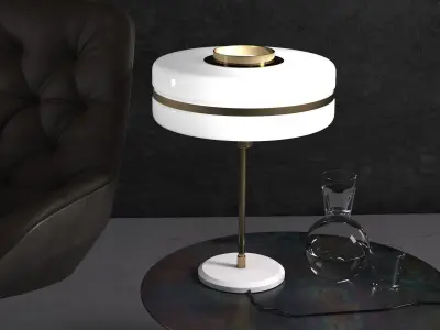 Masina Table Lamp Free 3D model
