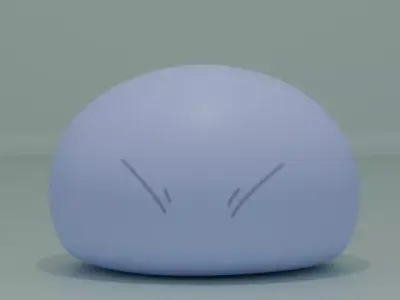 Rimuru slime Low-poly 3D model
