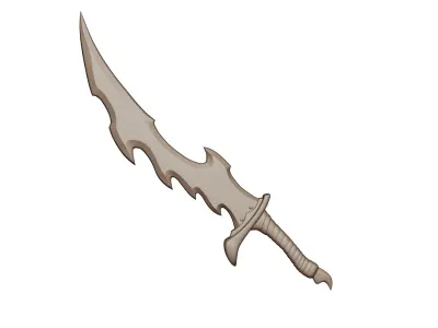 Knight Killer from Solo leveling Low-poly 3D model