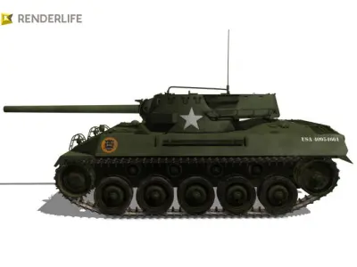 M18 Hellcat 3D model