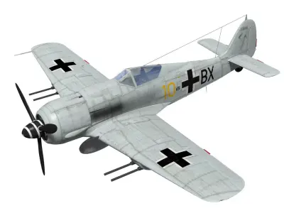 Focke Wulf Fw190 A8 R11 3D model